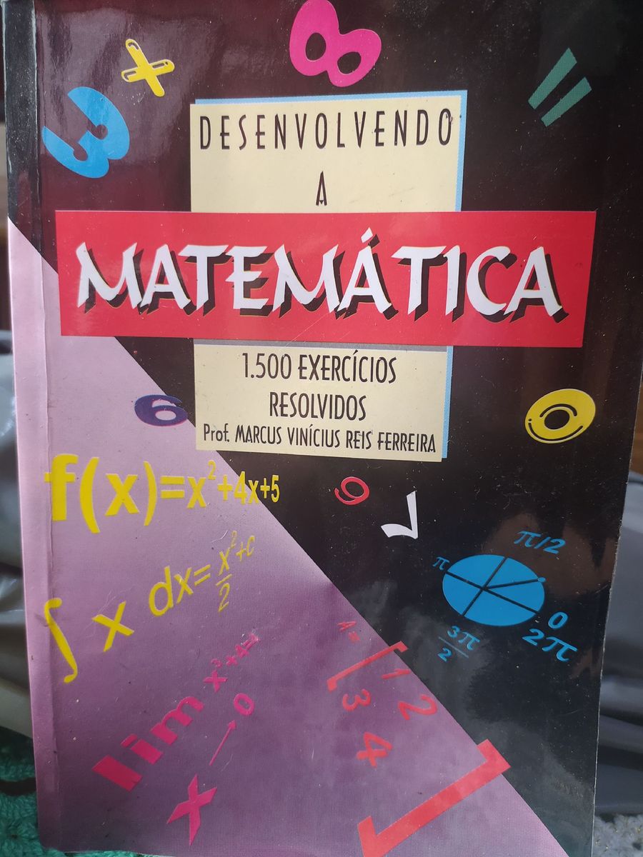 Livro Desenvolvendo a Matemática Livro Usado 56257432 enjoei