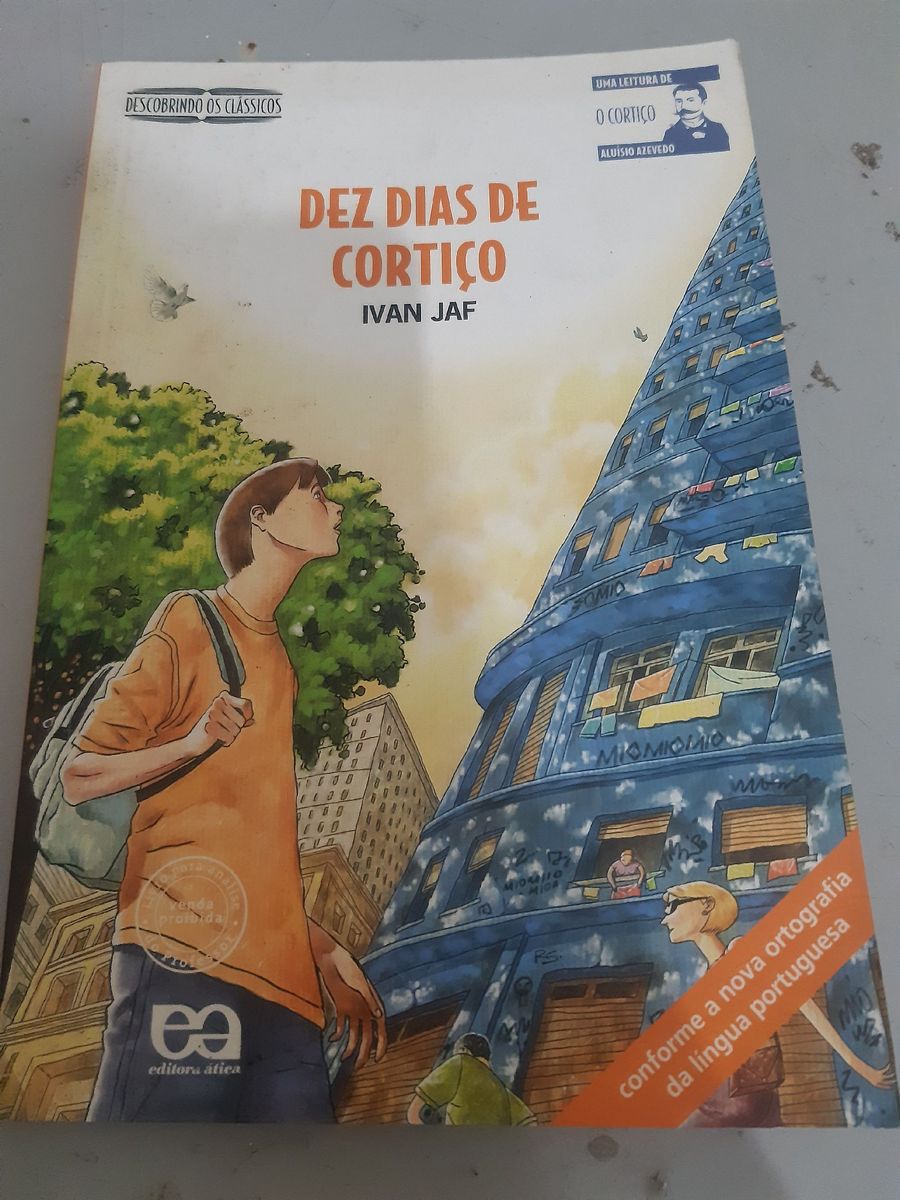Livro Dez Dias de Cortiço do Autor Ivan Jaf Livro Editora ática Usado 59630346 enjoei