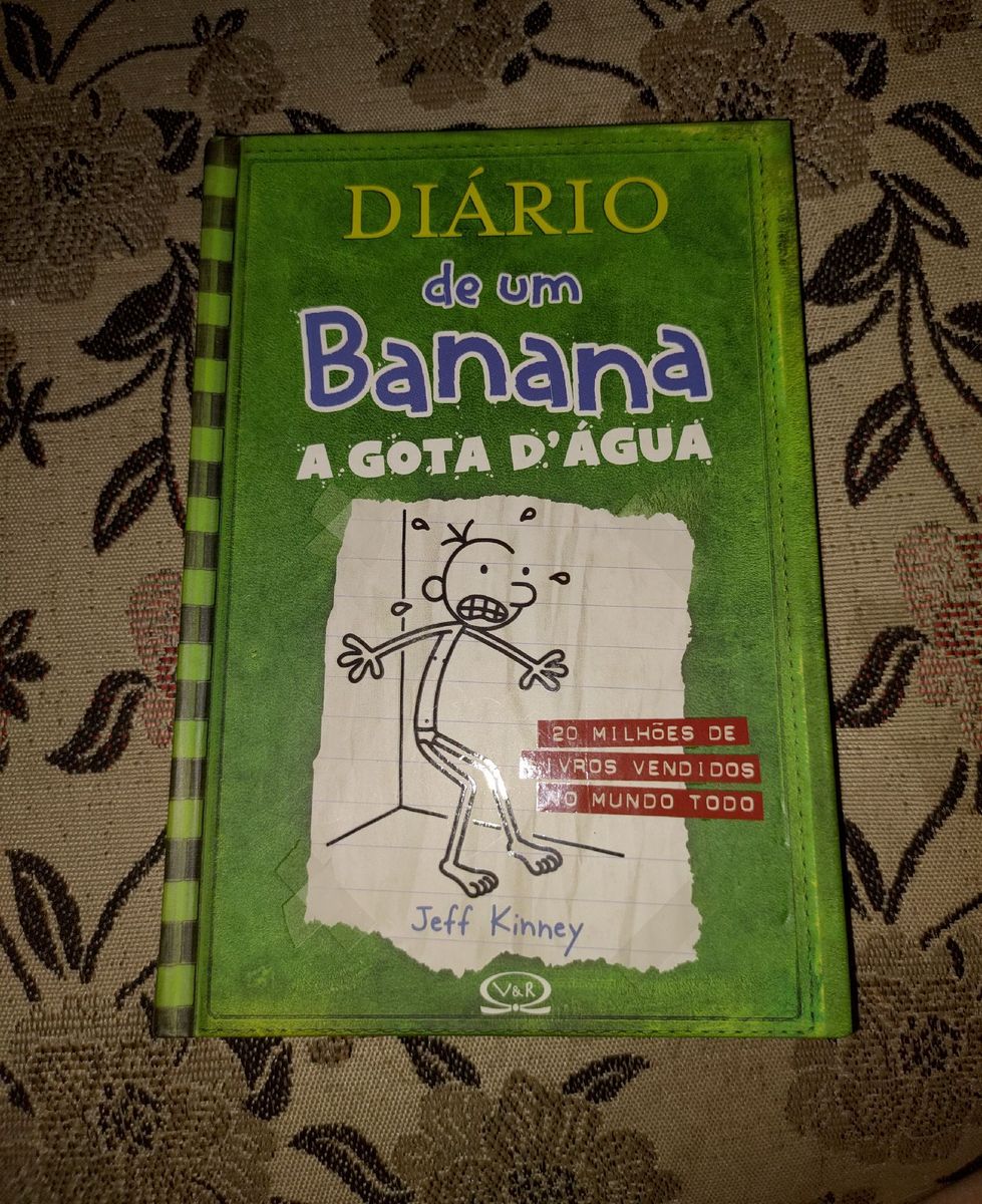 Livro - Diário de um Banana - A Gota D´Água em Promoção na Americanas