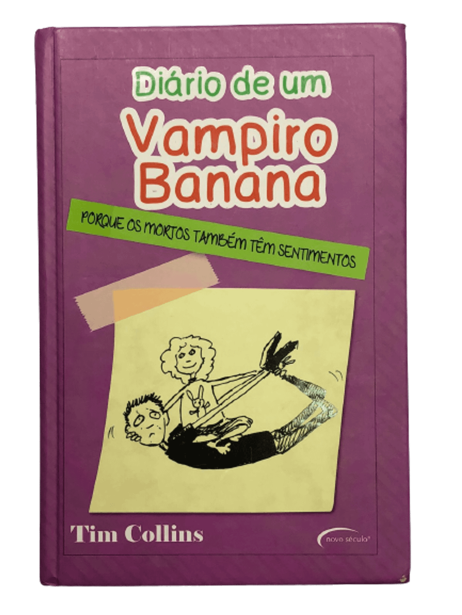 Livro Diário de Um Vampiro Banana Tim Collins Capa Dura | Livro Livro ...
