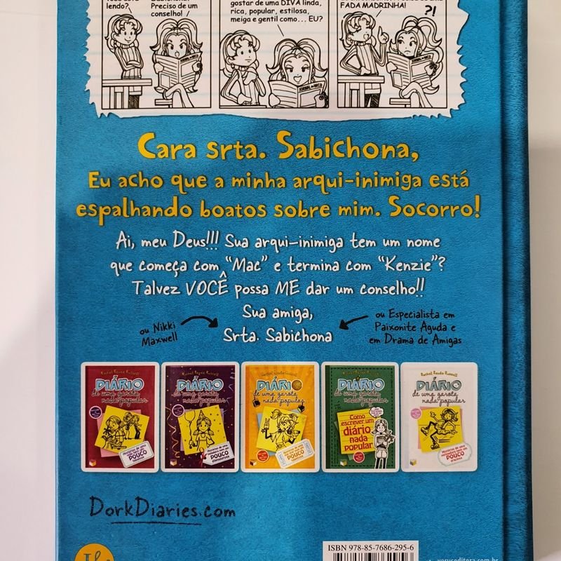 Diário de Uma Garota Nada Popular - Volume 1 | Novo | Livro Versus Nunca  Usado 81452630 | enjoei