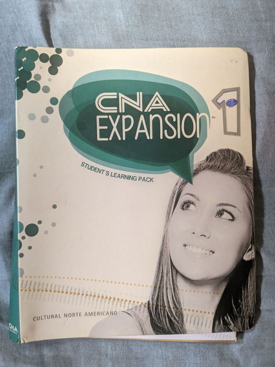 Livro Didático Cna Expansion 1 Student's Learning Pack Livro Cna