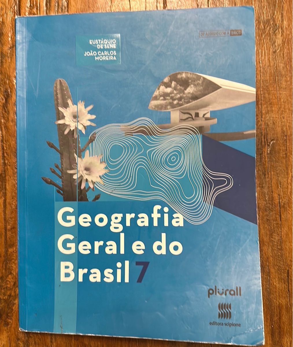 Livro Didático Geografia Geral e do Brasil 7 Ano | Livro Plurall Usado ...