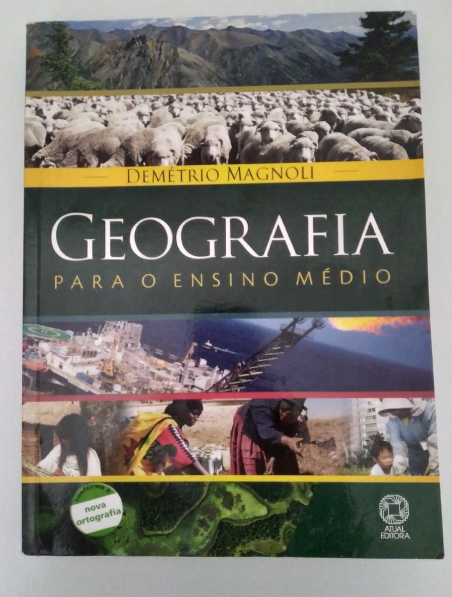 Livro Didático Geografia para O Ensino Médio, Demétrio Magnoli | Livro ...