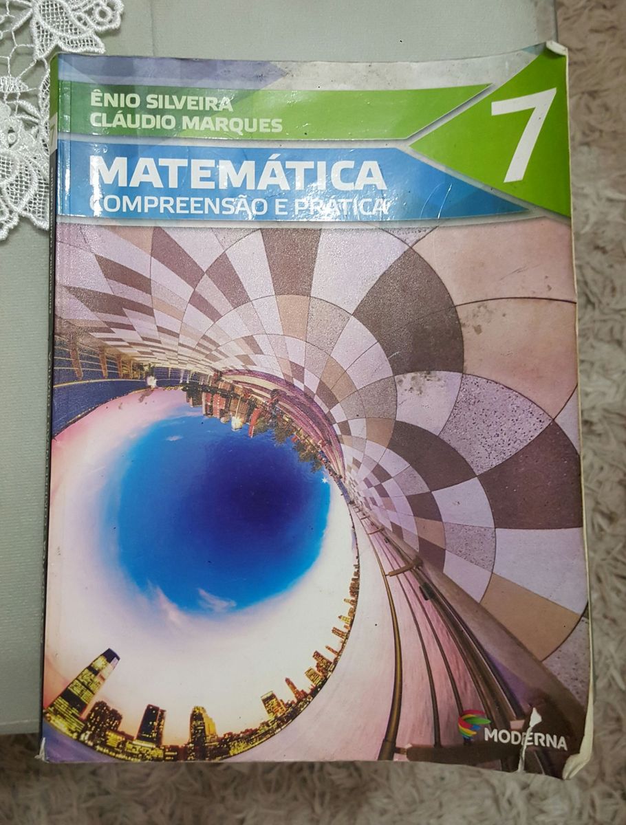 Livro Didático Matemática 7 Ano | Livro Editora Moderna Usado 25937795 ...