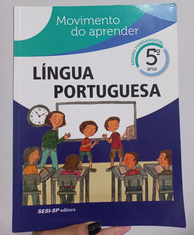 Livro Didatico Movimento Do Aprender L Ngua Portuguesa Sesi Sp Livro Sesi Usado Enjoei