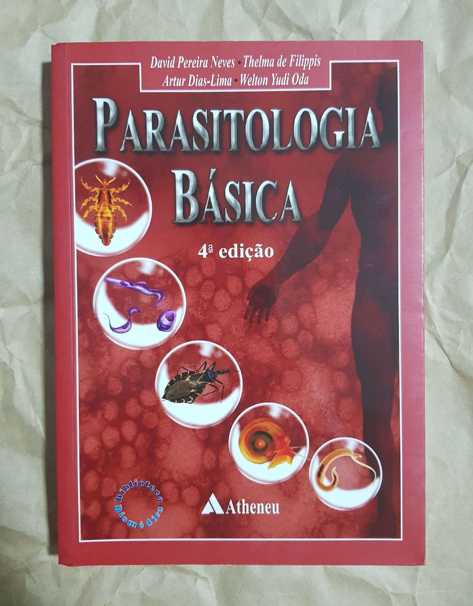 Livro Didático Parasitologia Básica | Livro Atheneu Usado 53399896 | Enjoei