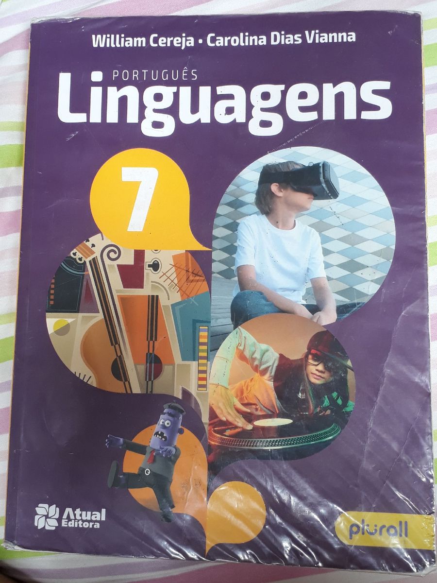 Livro Didático Português Linguagens 7 Ano | Livro Livro Didático Usado ...