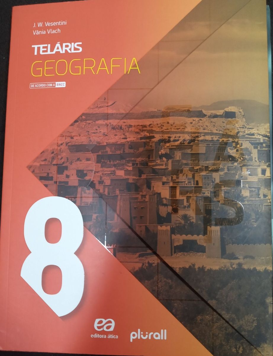 Livro Didático Projeto Teláris Geografia 8 Ano | Livro Martacosta Usado ...