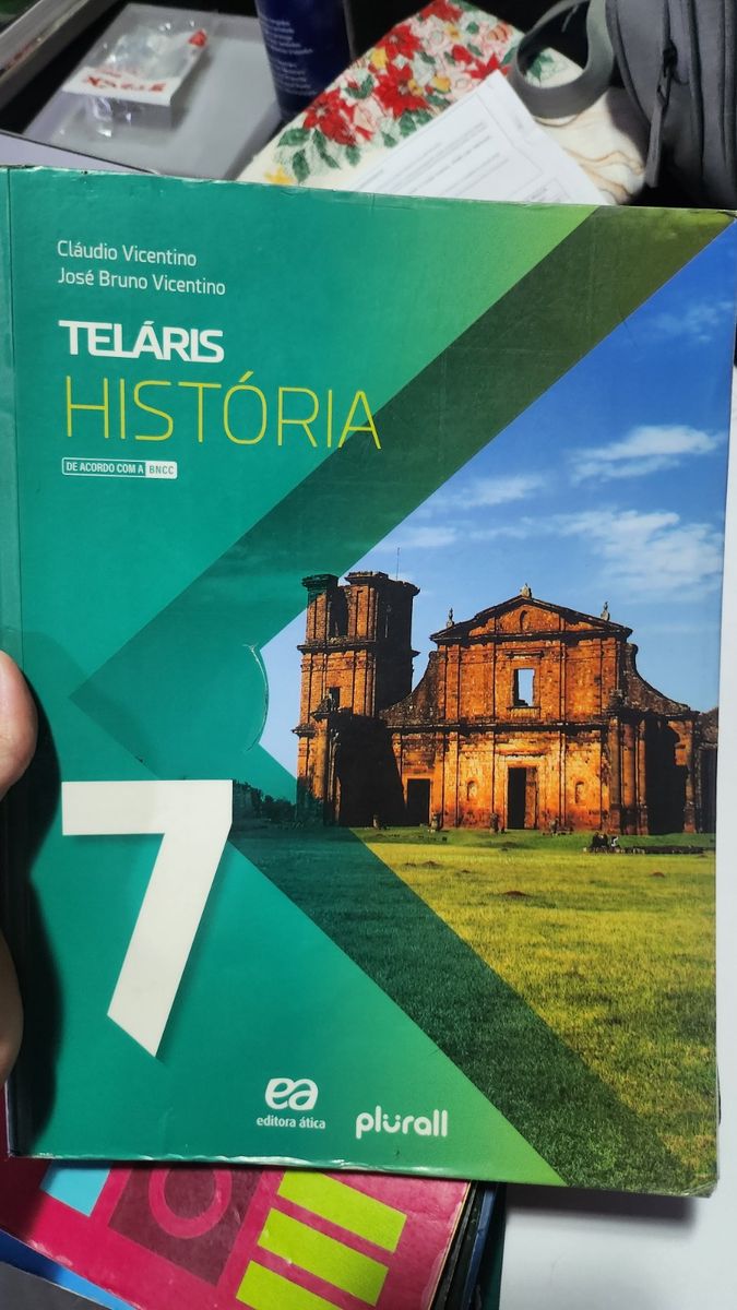 Livro Didático Teláris História- 7o Ano | Livro Usado 115611311 | enjoei
