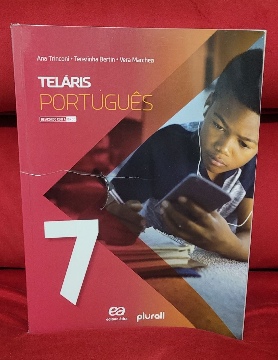 Livro Didático - Teláris Português 7 Ano | Livro ática Usado 81843307 ...