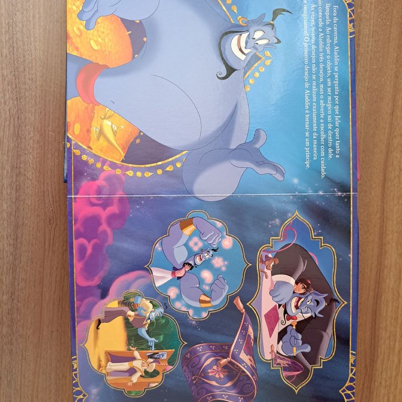 Aladdin – Um Mundo Novo : Disney: : Livros