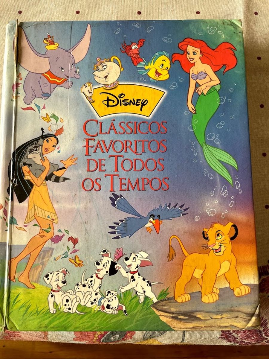 Livro, Disney Clássicos Favoritos de Todos Os Tempos | Livro Livro ...