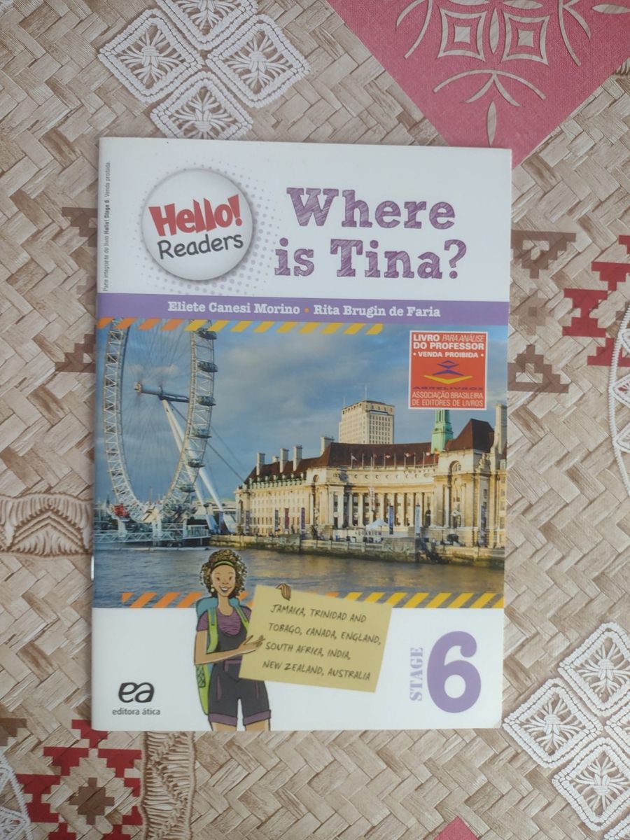 Livro do Professor Hello Readers Where Is Tina? Stage 6 | Livro ática ...