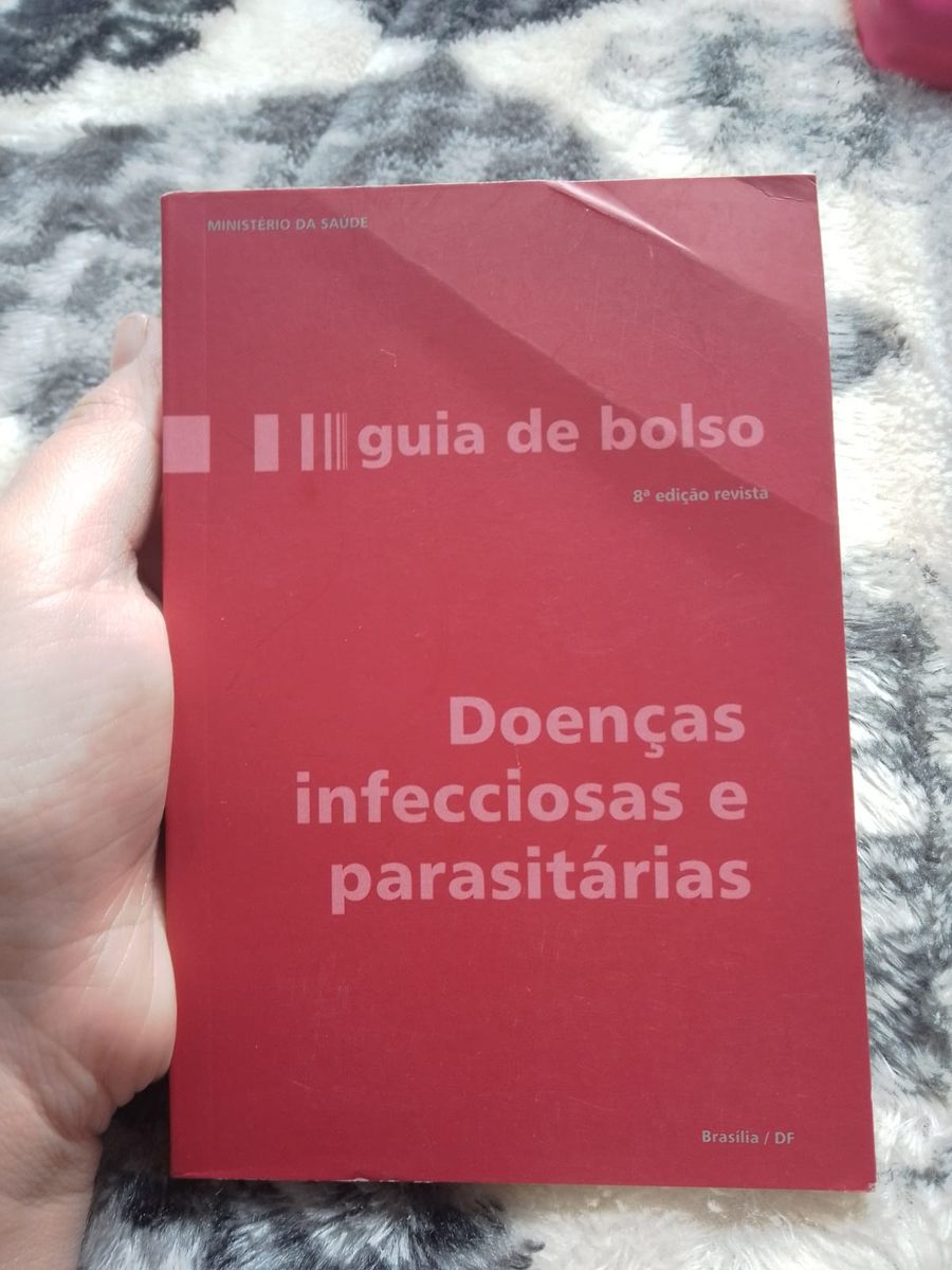 Livro Doenças Infecciosas e Parasitárias Guia de Bolso Livro Usado 63887786 enjoei