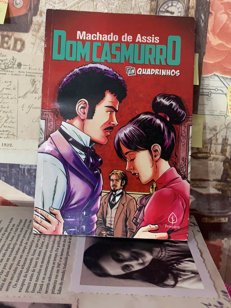 Livro Dom Casmurro em Quadrinhos | Livro Machado De Assis Usado ...