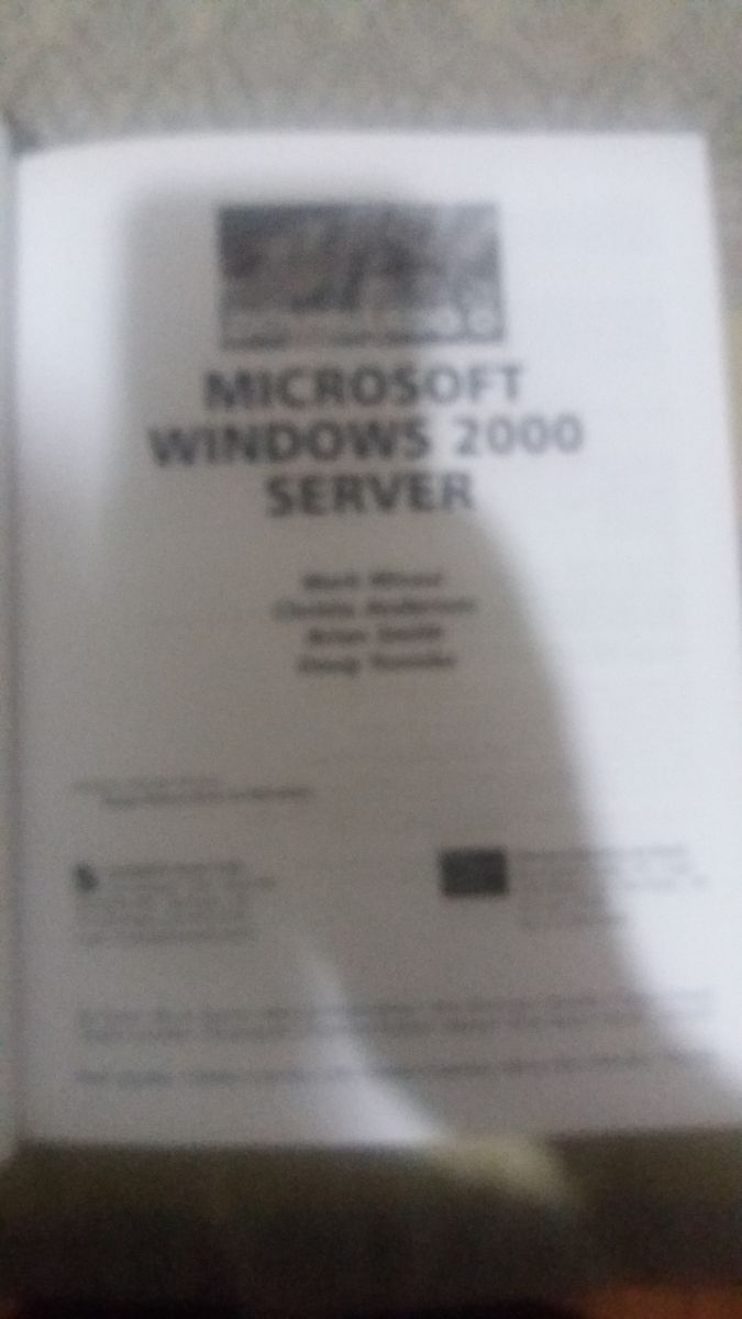 Kit De Ressources Techniques Windows 2000 Server 6 Volumes Microsoft Corporation