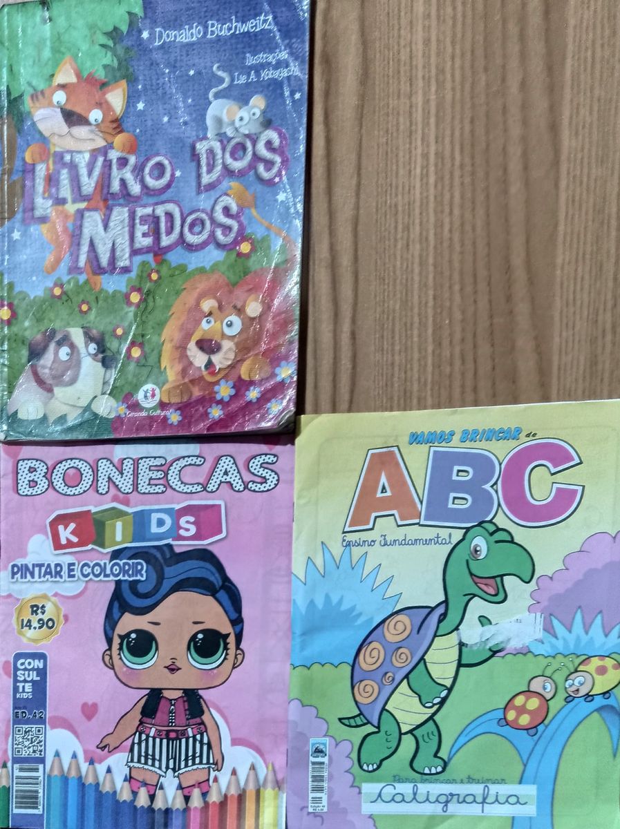 Livro Dos Medos/negrinho do Pastoreio/os Olhos Magicos de João ...