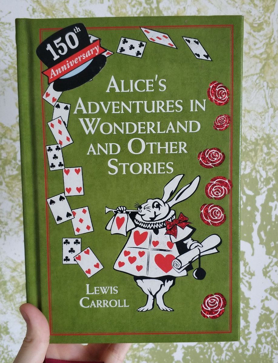 Livro em Inglês Edição Especial Capa Dura Alice No País Das Maravilhas ...