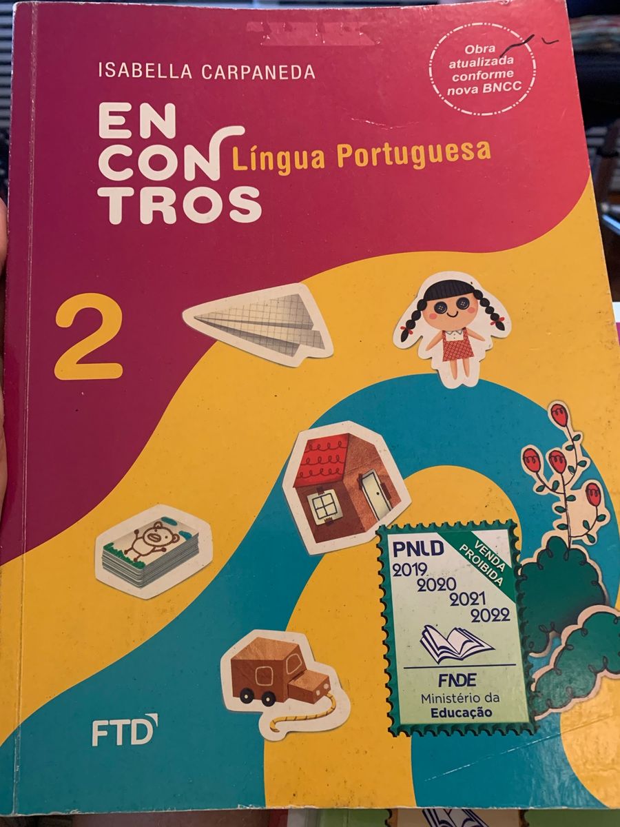 Livro Encontros L Ngua Portuguesa Ano Livro Usado Enjoei