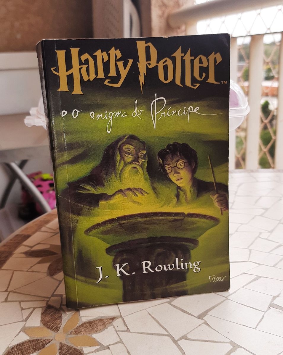 Livro Enigma do Príncipe Harry Potter Rocco | Livro Rocco Usado