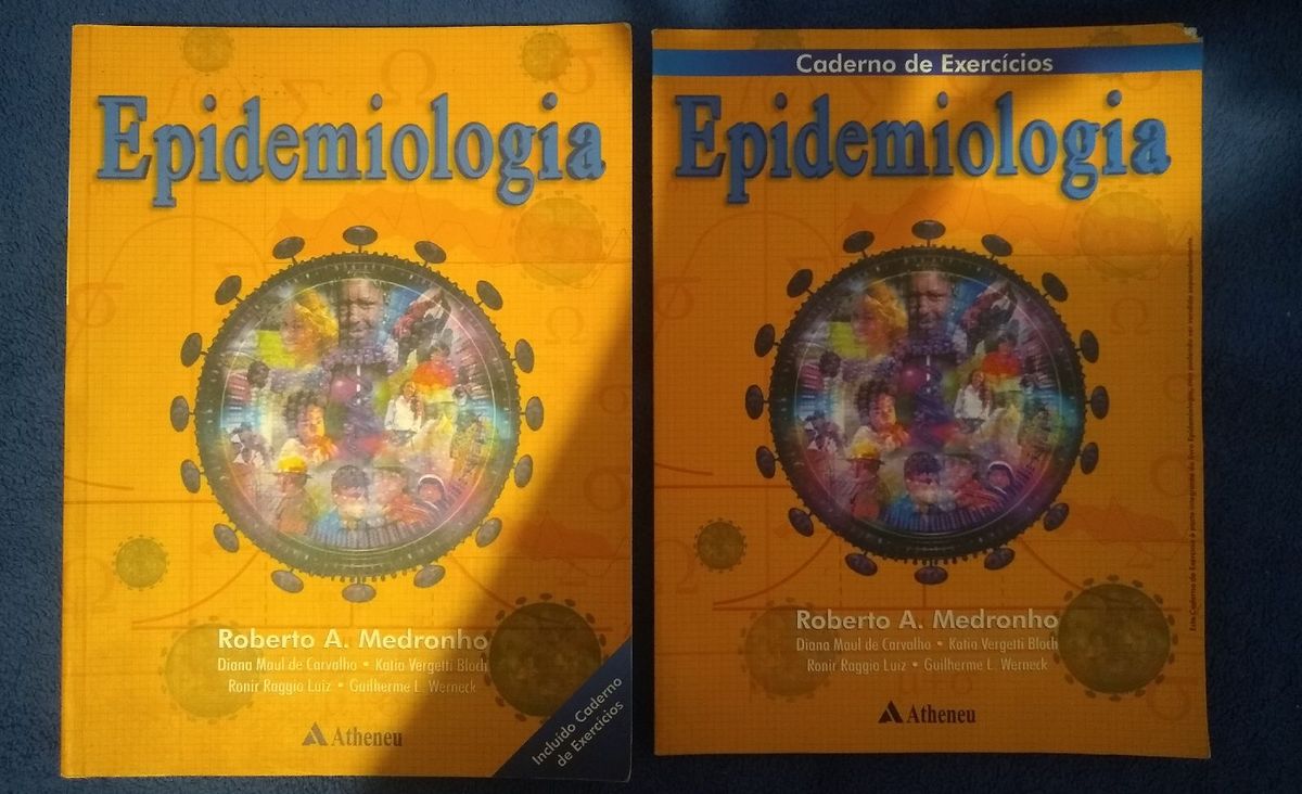 Livro Epidemiologia + Caderno De Exercícios | Livro Atheneu Usado ...