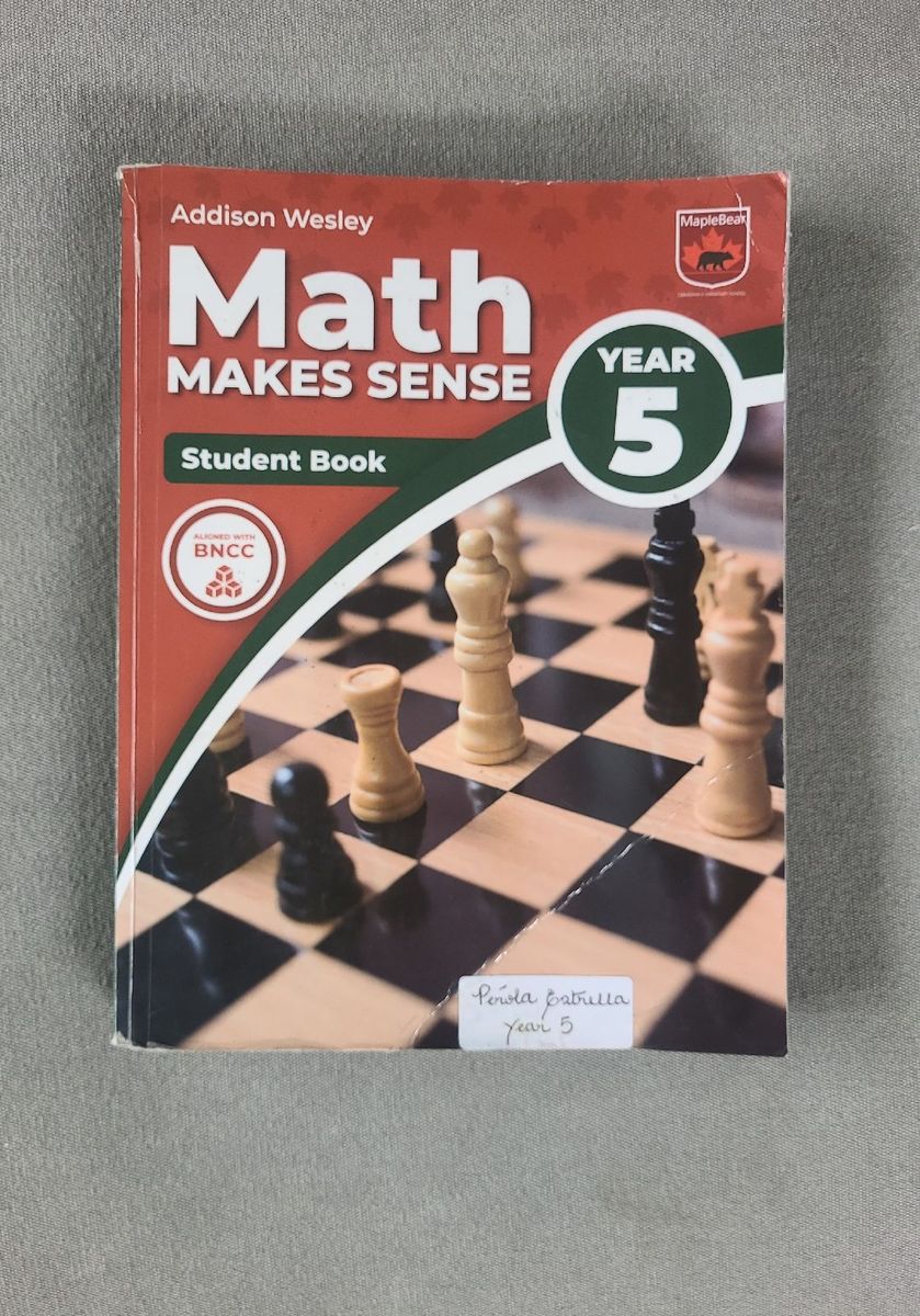 Livro Escolar Math Makes Sense Year 5 Ed Pearson Maplebear | Livro Maplebear Usado 135124178 ...