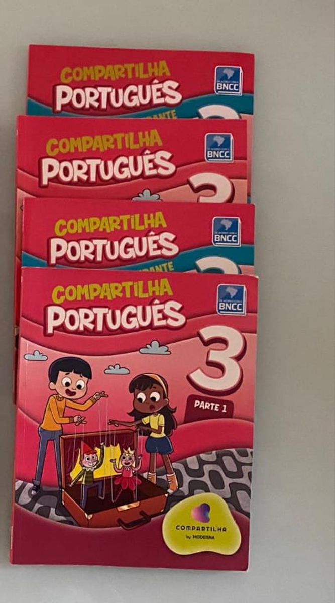 Livro Escolar Moderna Compartilha Português 3° Ano | Livro Moderna ...