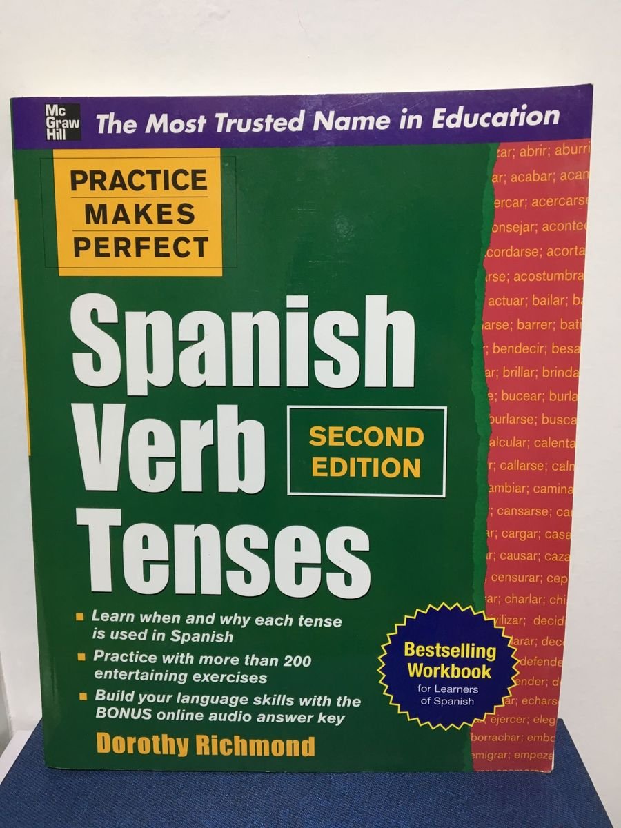 livro-espanhol-tempos-verbais-spanish-verb-tenses-livro-mcgraw-hill