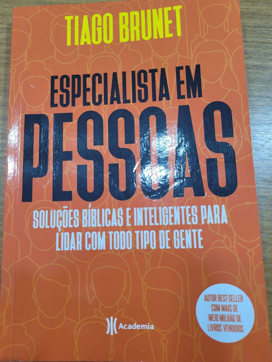 Livro Especialista em Pessoas | Livro 20 Usado 71499010 | enjoei