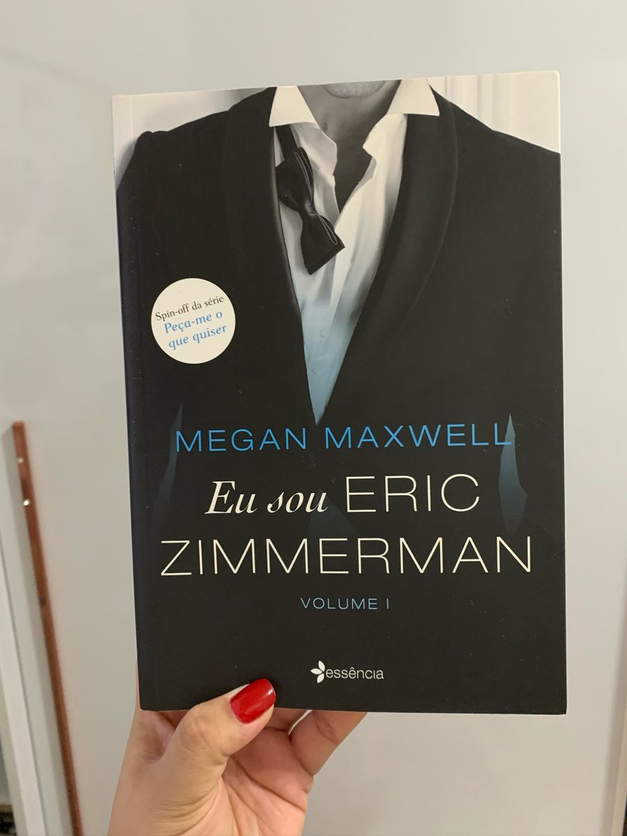 Livro Eu Sou Eric Zimmerman - Megan Maxwell | Item de Papelaria Usado ...