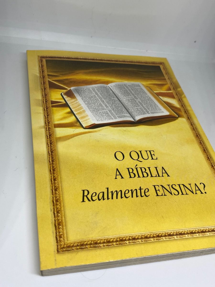 Livro Evangélico de Aprendizado O Que a Bíblia Realmente Ensina | Livro ...