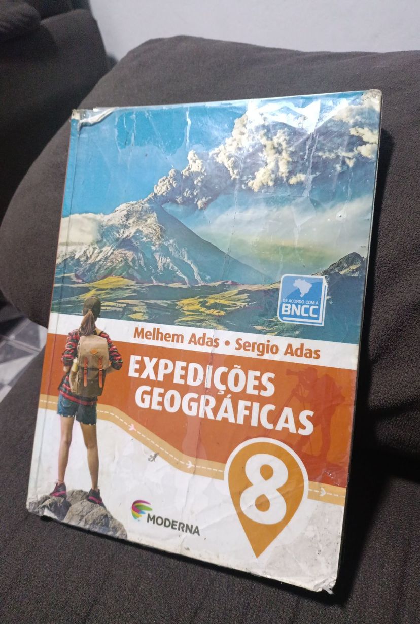 Livro Expedições Geográficas 8 Ano | Livro Editora Moderna Usado ...