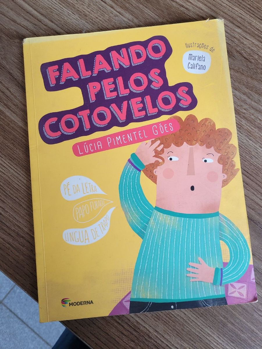 Livro Falando Pelos Cotovelos | Livro Moderna Usado 79788837 | enjoei