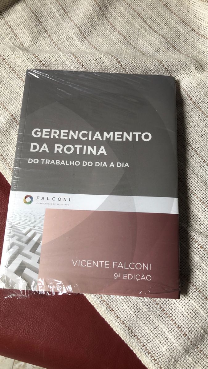 Livro Falconi - Gerenciamento da Rotina do Trabalho do Dia a Dia ...