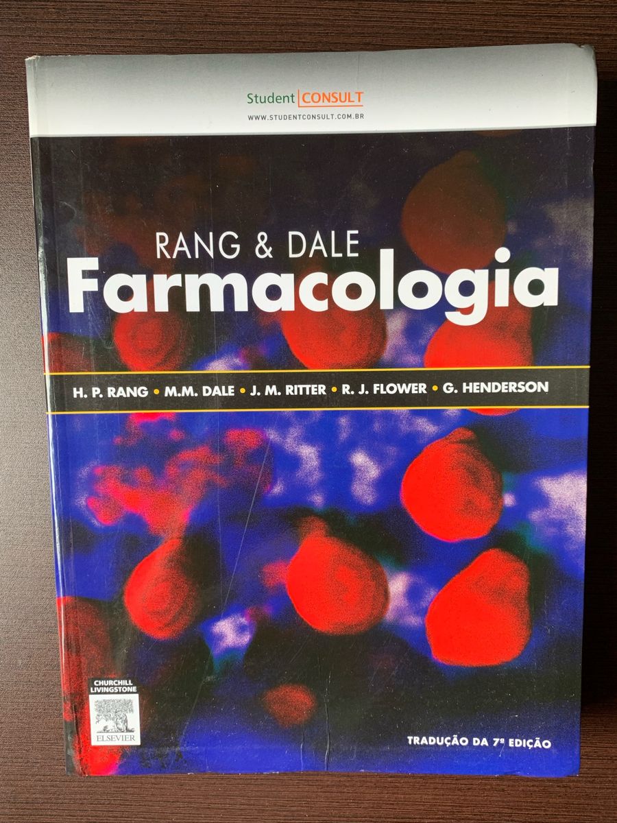 Livro Farmacologia Rang & Dale | Livro Elsevier Usado 71924930 | Enjoei