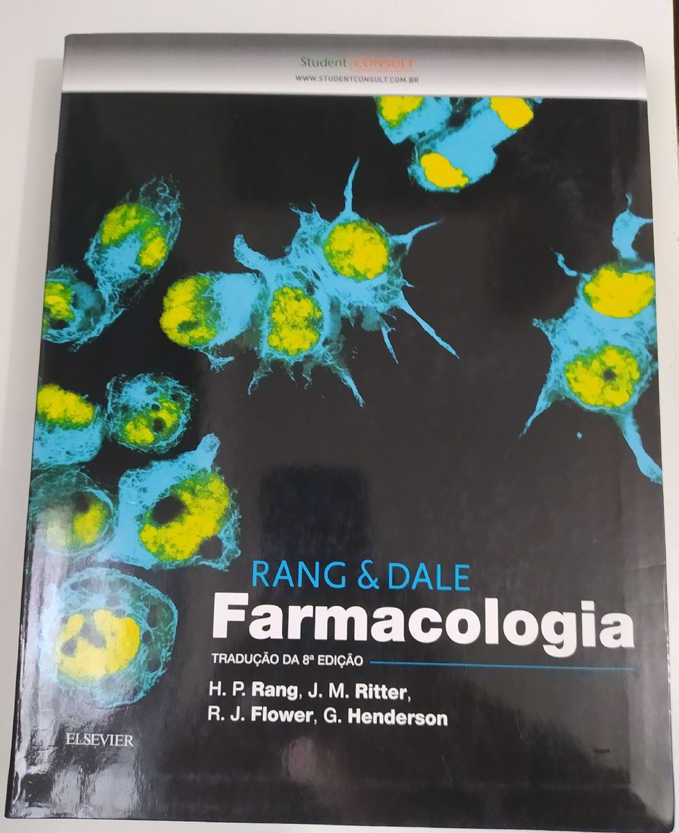 Livro Farmacologia Rang E Dale 8 Edição | Livro Elsevier Usado 45025661 ...