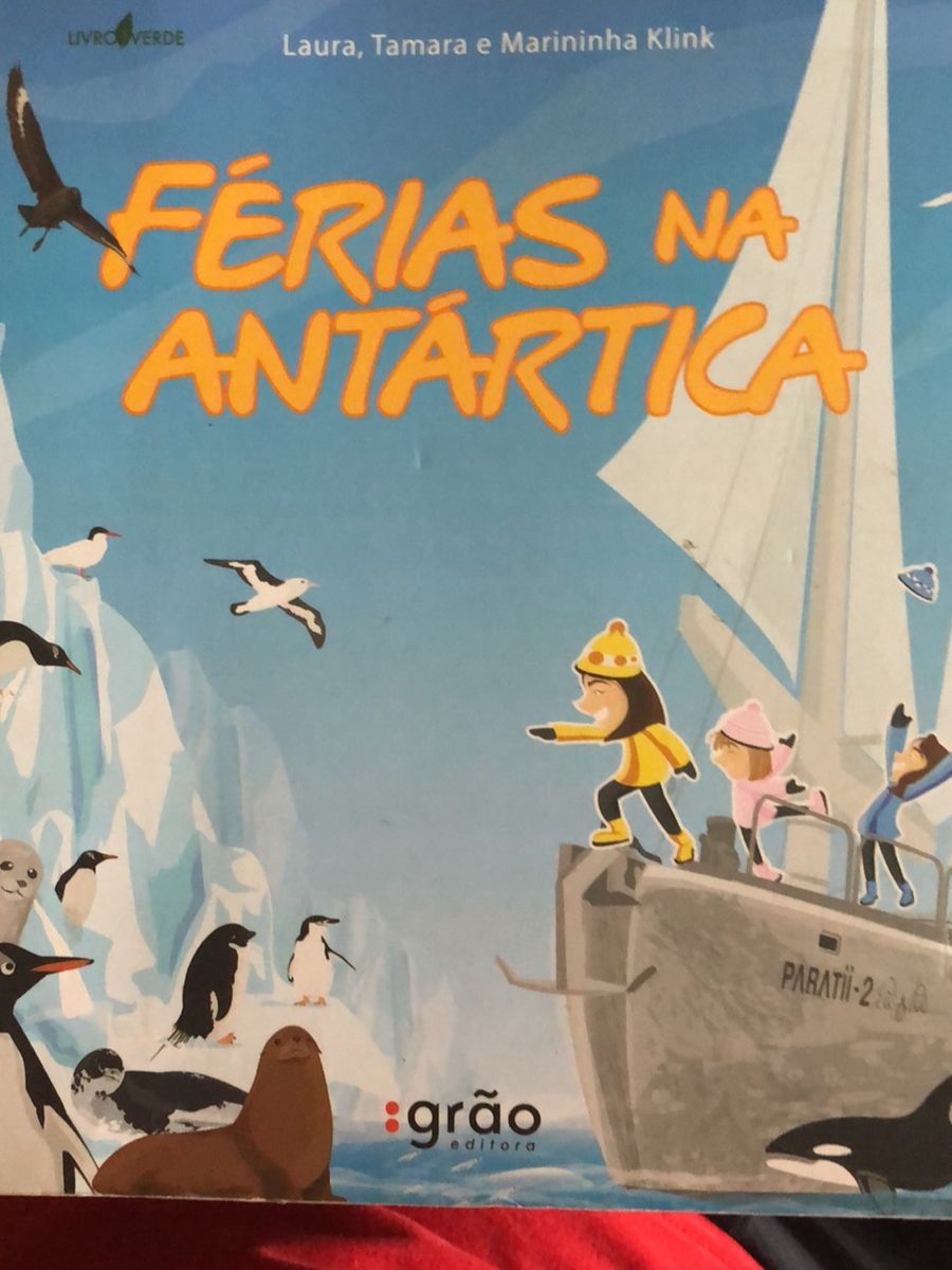 Livro Férias Na Antártica | Livro Grão Editora Usado 49164538 | enjoei