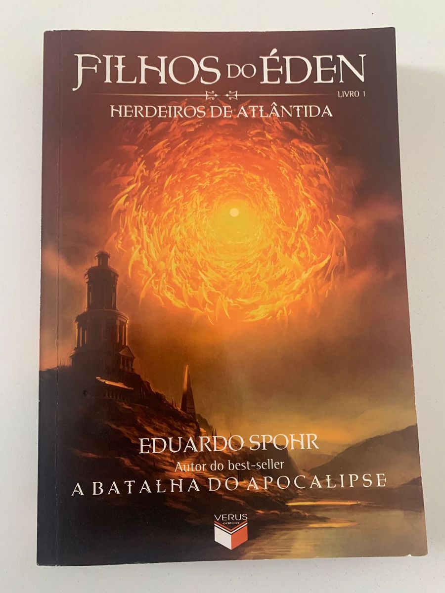 Livro Filhos do Éden Volume 1 Herdeiros de Atlântida Eduardo Spohr ...