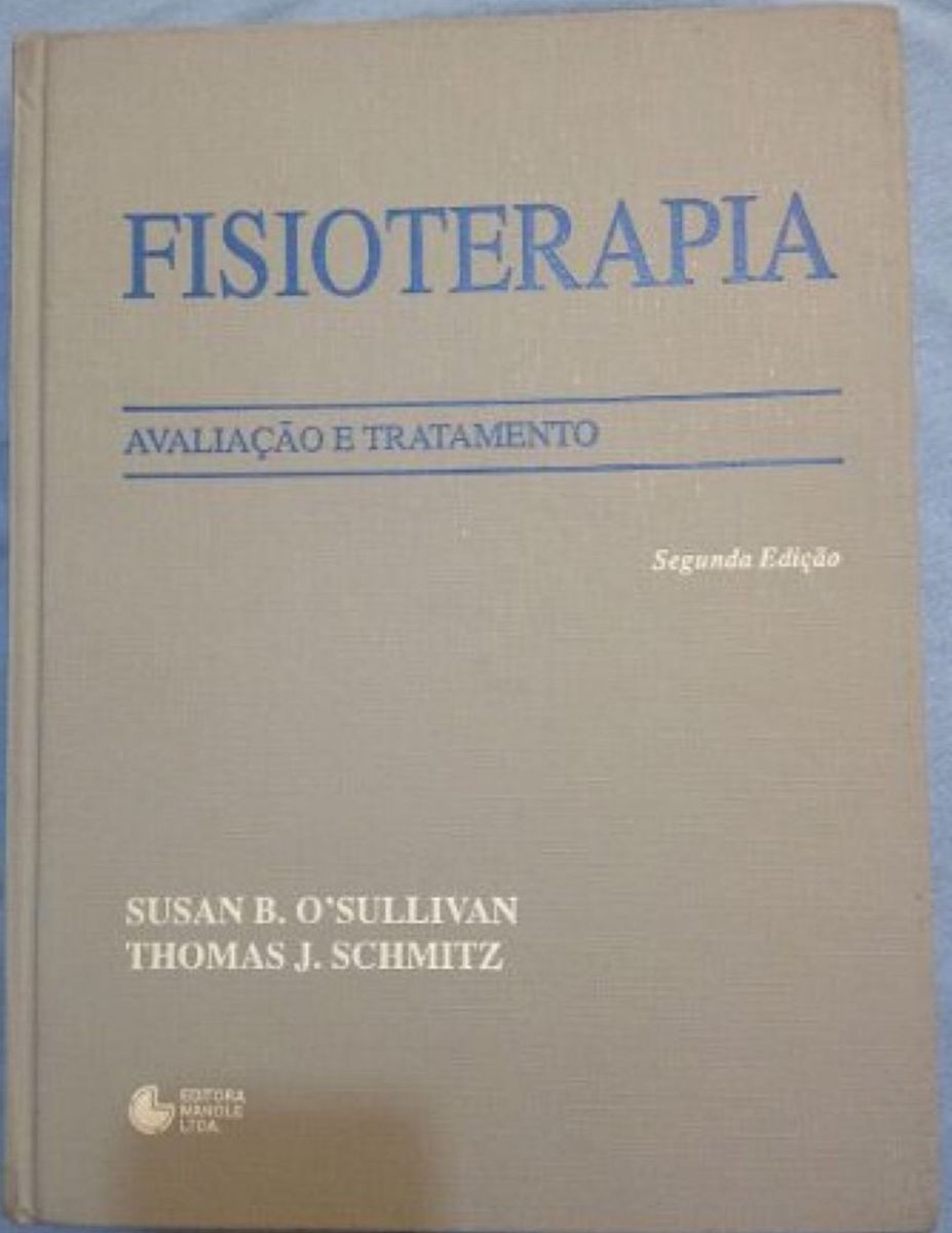 Livro Fisioterapia, Avaliação E Tratamento, O'sullivan | Livro Usado ...