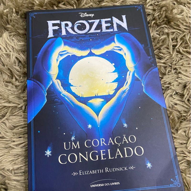 Livro Congelado Da Disney