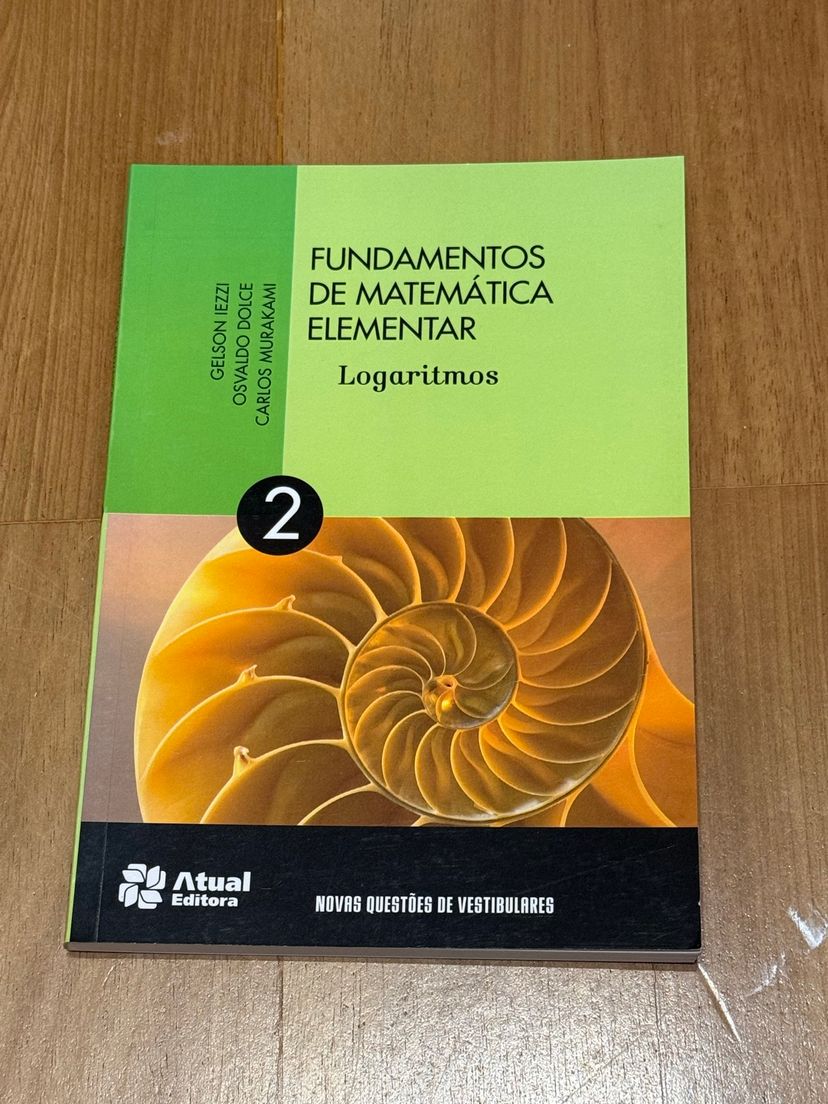 Livro Fundamentos de Matemática Elementar 2 | Livro Atual Editora Nunca ...