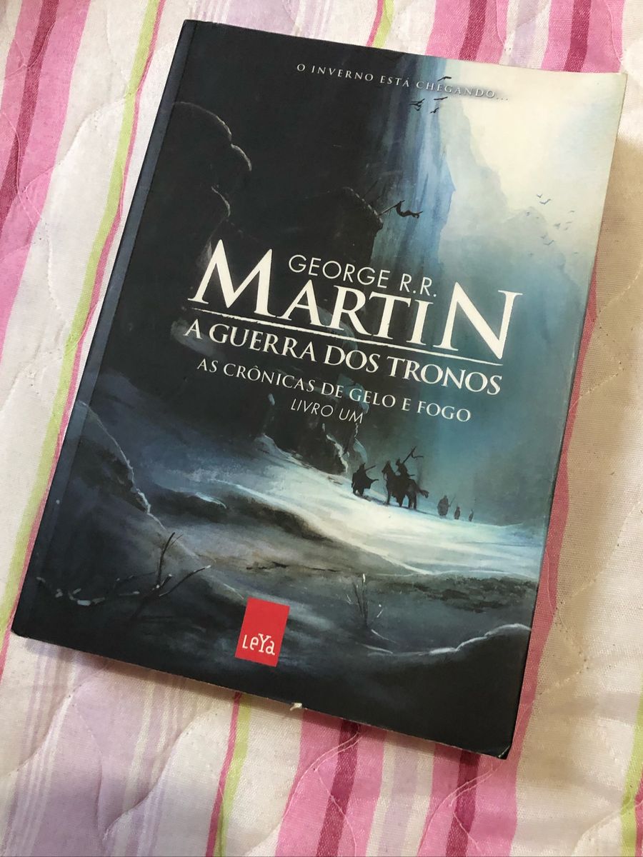 Livro Game Of Thrones - Livro 1 - a Guerra Dos Tronos | Livro Game Of ...