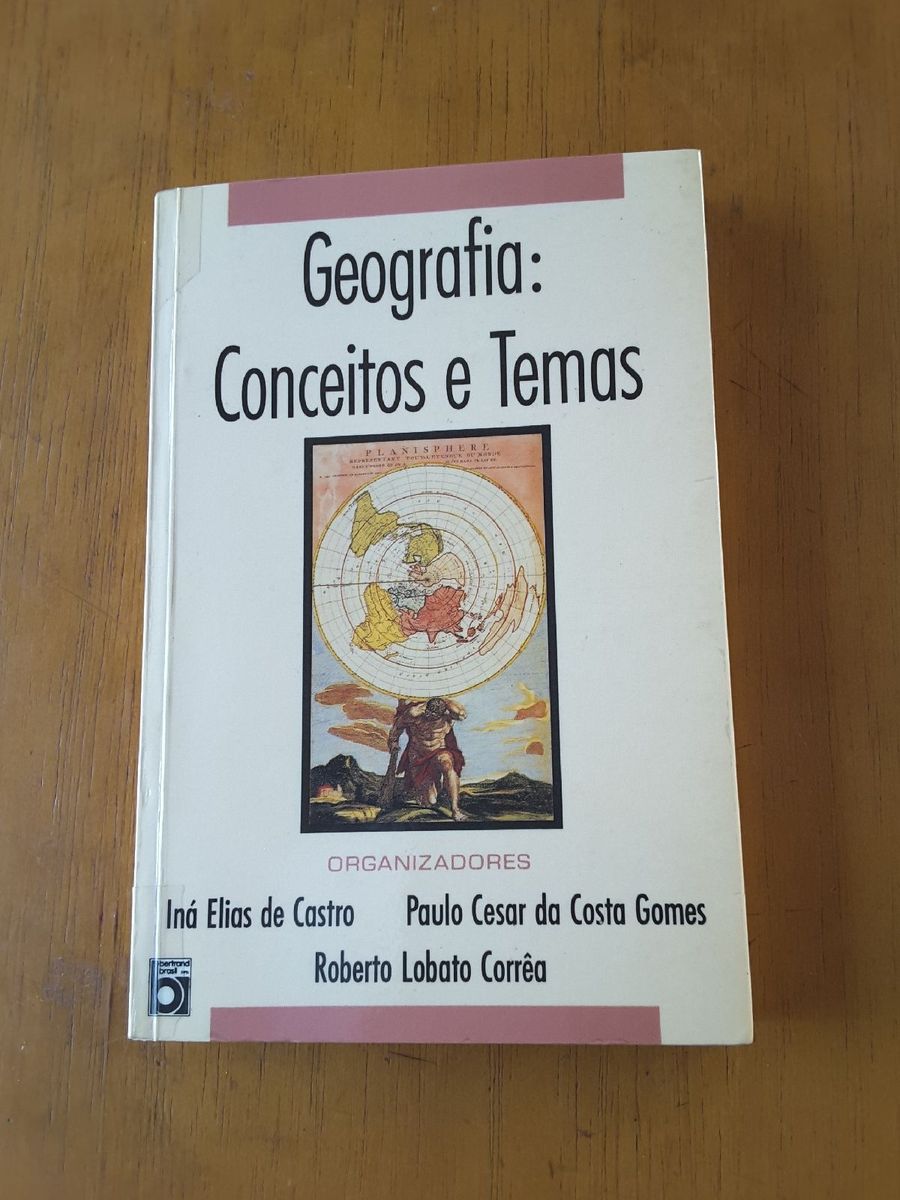 Livro Geografia Conceitos E Temas | Livro Bertrand Brasil Usado ...