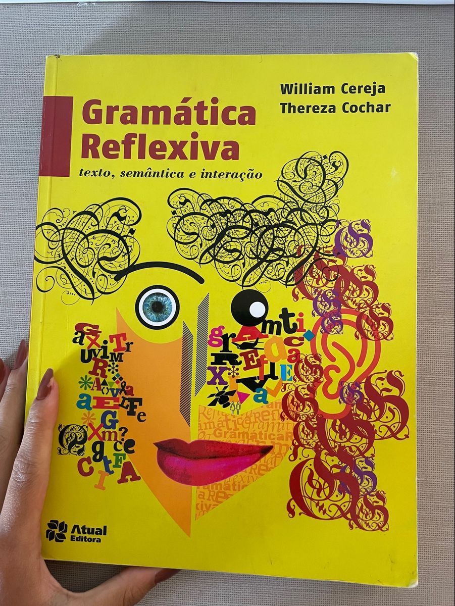 Livro Gramática Reflexiva William Cereja | Livro Atual Editora Usado ...