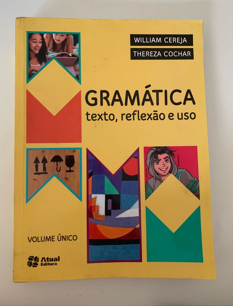 Livro Gramática Texto, Reflexão E Uso De William Cereja E Thereza ...