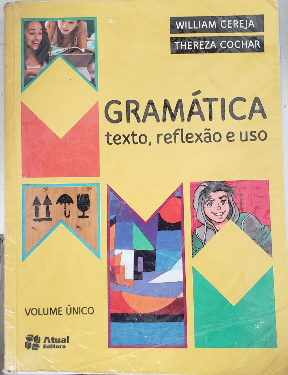 Livro Gramática Texto, Reflexão E Uso - William Roberto Cereja E ...