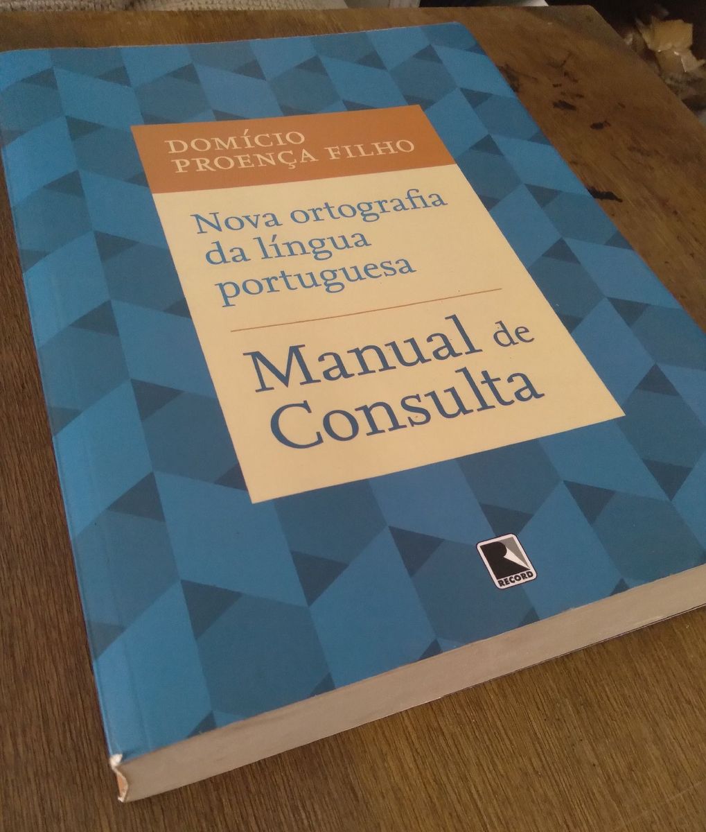 Livro Grande Nova Ortografia Da Língua Portuguesa Manual De Consulta ...