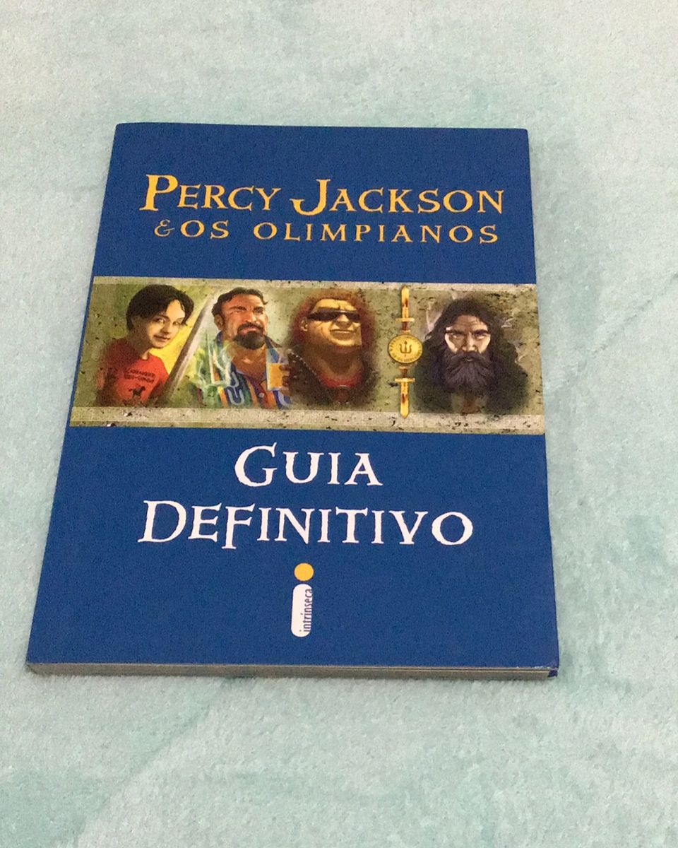 Livro Guia Definitivo Percy Jackson Livro Intr Nseca Usado Enjoei