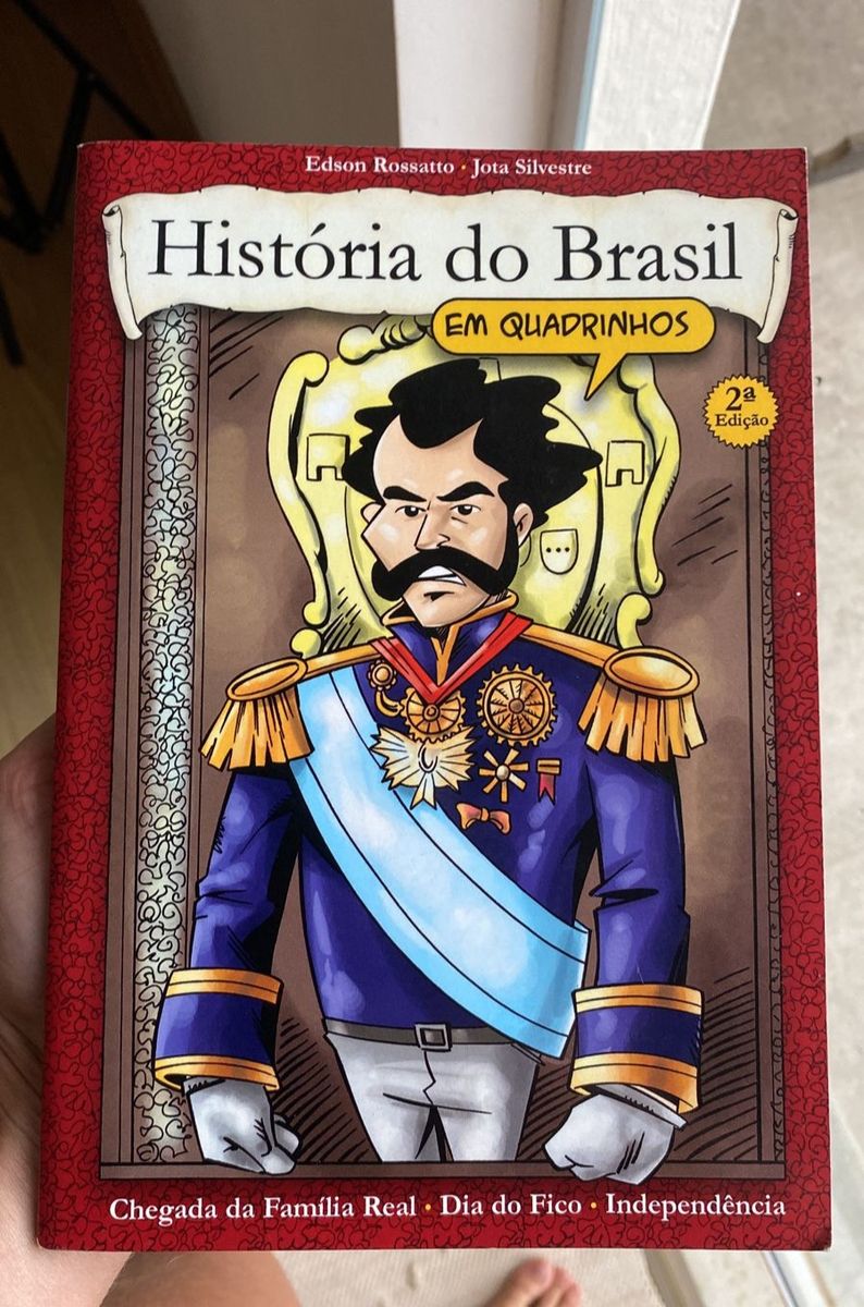 Livro Historia Do Brasil Em Quadrinhos Livro Usado 81806282 Enjoei